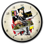 Frau Flyer Collectible Wall Clock